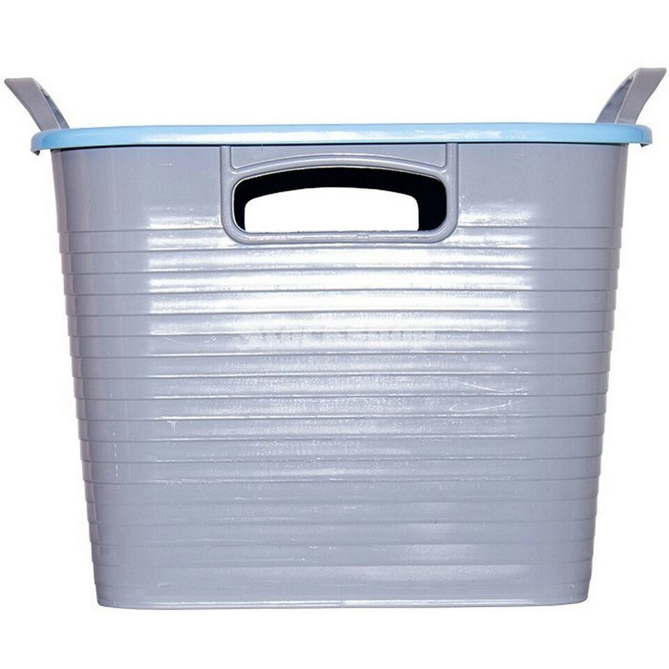 Red Gorilla Stack N Store Storage Box - Grey/Sky Blue - One Size