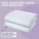 image 8 of Lynmark 2x Toddler Potty Training Bed Pads, Absorbs Up to 1000ml, 85x70cm | White | 2 pack | 2