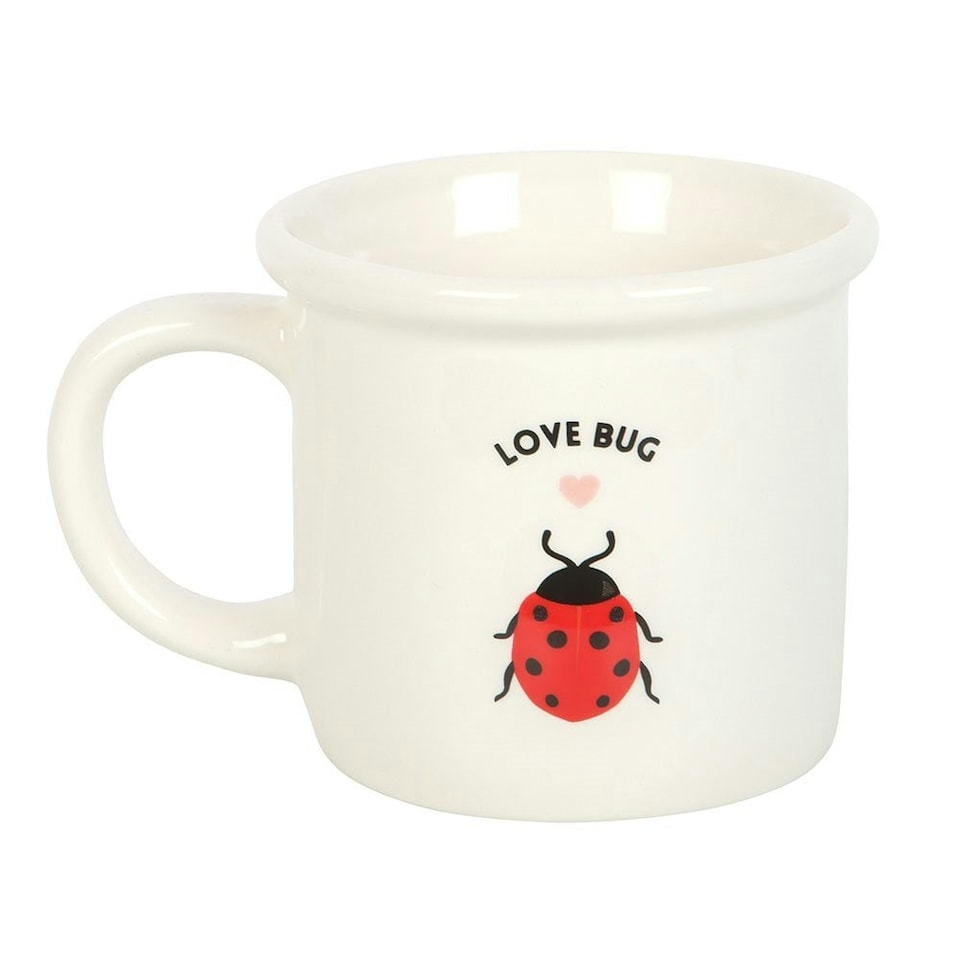 image 1 of Something Different Love Bug Ladybird 3D Mug - White - One Size