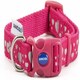 image 1 of Ancol Fashion Collar Pink Reflective Hearts Adjustable 20-30 cm Small