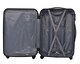 image 3 of 3 Pcs Suitcase Set ABS Hard Shell 4 Wheeled Trolley Lightweight Luggage PIONEER | Multi | Black | 3