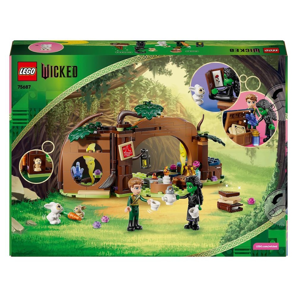 image 1 of Lego 75687 Wicked Elphaba's Retreat 228 Piece Set