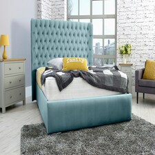 Terra Plush Superking Bed Frame - Duck Egg