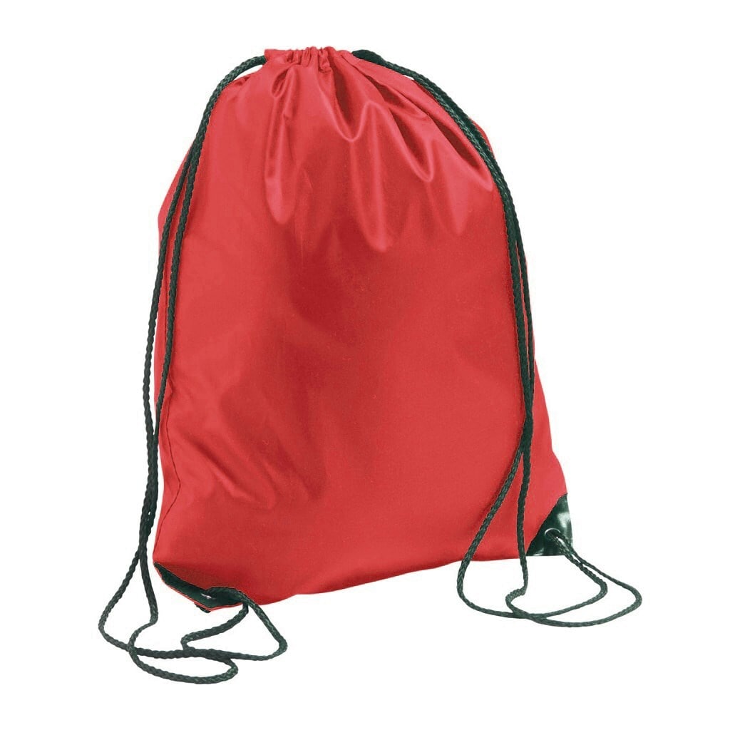 SOLS Urban Gymsac Drawstring Bag - Red - ONE Red One Size