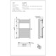 image 3 of Zennor - Anthracite Electric Towel Rail H800mm x W500mm Curved 300w Standard