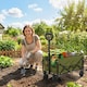 image 8 of Outsunny 60L Festival Trolley on Wheels, Collapsible Wagon Cart | Green | Army Green | 71 x 45 x 86 cm
