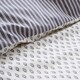 image 5 of Bianca Amelie 200 Thread Count Cotton Reversible Duvet Cover Set | Blue | Single