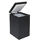 image 2 of SIA CHF100B 48cm Freestanding Slimline Compact Black Chest Freezer | Black