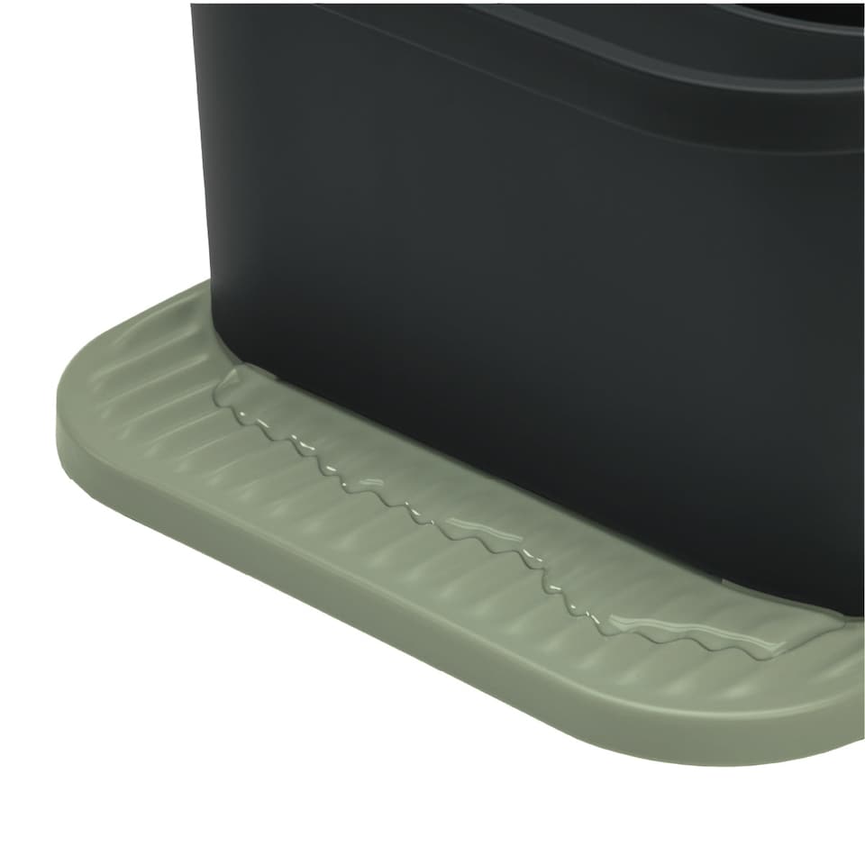 image 1 of ReBorn Recycled Sink Tidy | Green | Sage Green & Charcoal Grey