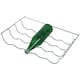 image 4 of SPARES2GO Wine Bottle Rack Shelf Insert compatible with Electrolux Fridge (457 x 290 x 70mm) Silver