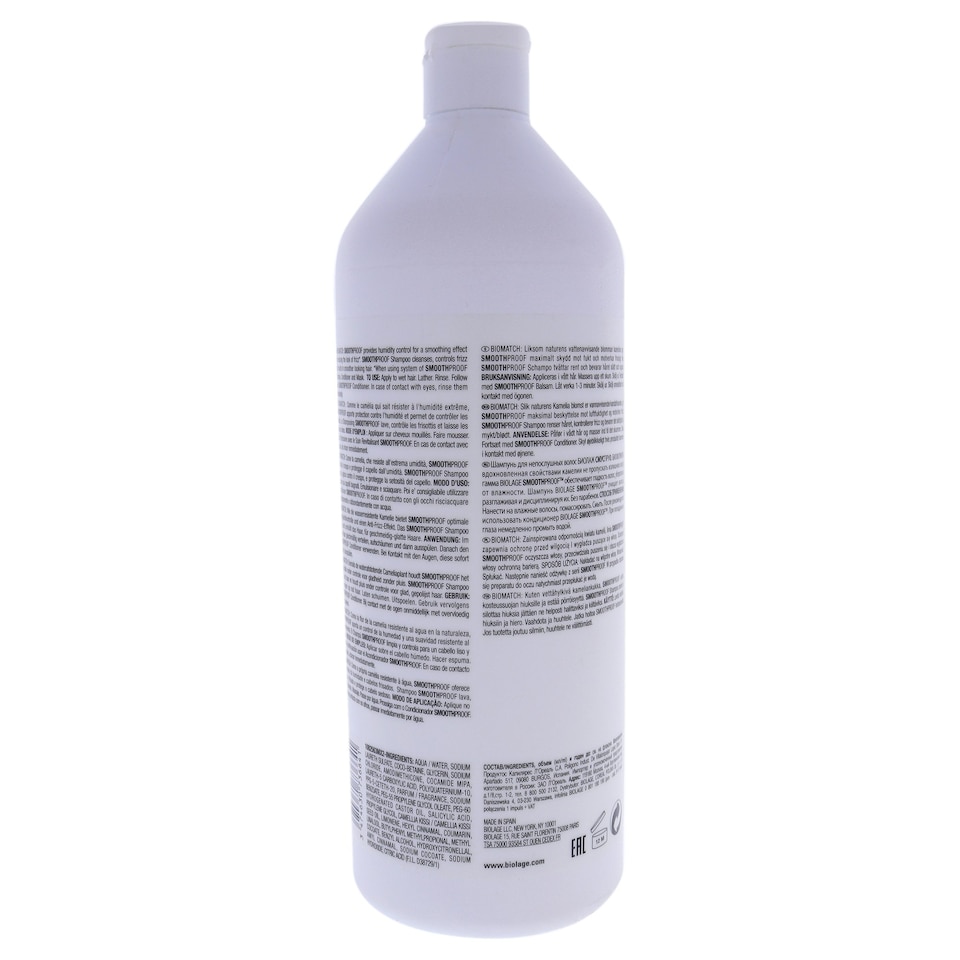 image 1 of Biolage SmoothProof Shampoo by Matrix for Unisex - 33.8 oz Shampoo