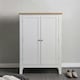 image 1 of Jakkvik Shoe Storage Cabinet in Classic White White