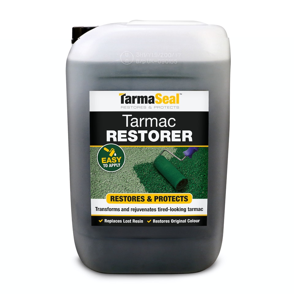 image 1 of Tarmaseal Tarmac Restorer (Green) Tarmac Paint, Tarmac Sealer, Restore Lost Colour for Tennis Court, 3-5 Year Protection, 20L