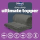 image 8 of Silentnight Deep Sleep Ultimate Mattress Topper 1000, 10cm Thick, Grey