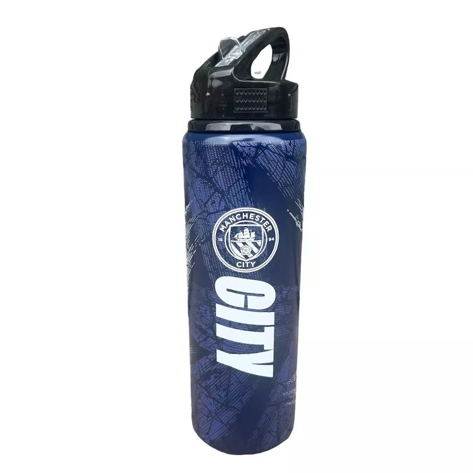 image 1 of Manchester City FC 3D Print Water Bottle Blue | 750ml