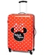 image 1 of Disney Minnie Mouse Suitcase For All Ages | Red Small, Medium Or Large Options Luggage Bag with Extendable Handle | Hard Cover Carry On Trolley Cabin Case | Fun Travel Accessory Gift for Kids and Adults