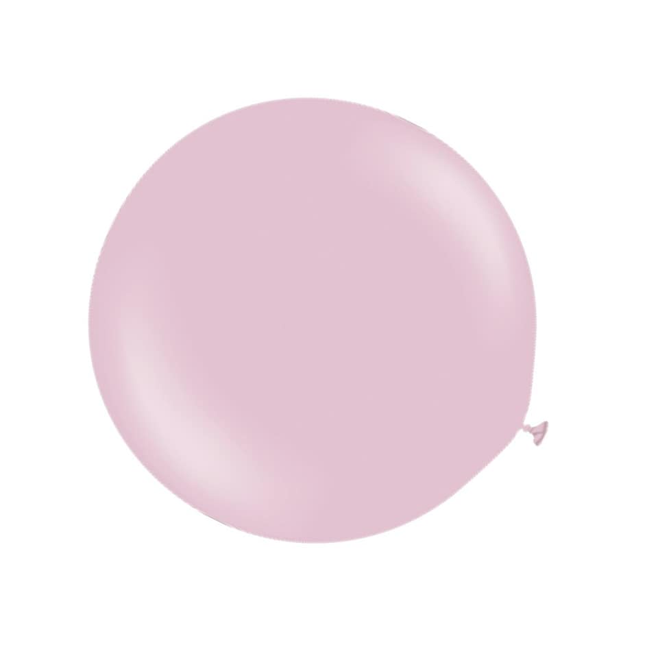 image 1 of Kalisan Latex Retro Balloons (Pack of 2) - Dusty Rose - One Size