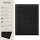 image 2 of Rug Zonelle - short pile and ultra-soft, rectangular or round Black | 140 x 200 cm