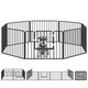 image 6 of PawHut 60cm 8 Panels Heavy-Duty Dog Playpen for Small Dogs