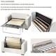 image 4 of Replacement Sofa Bed Mattress,Foam,2 Fold Metal Action Bed Settee Folding Mattress,Zip Cover N/A | Double