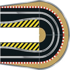 Scalextric Scalextric Hairpin Curve Track Accessory Pack