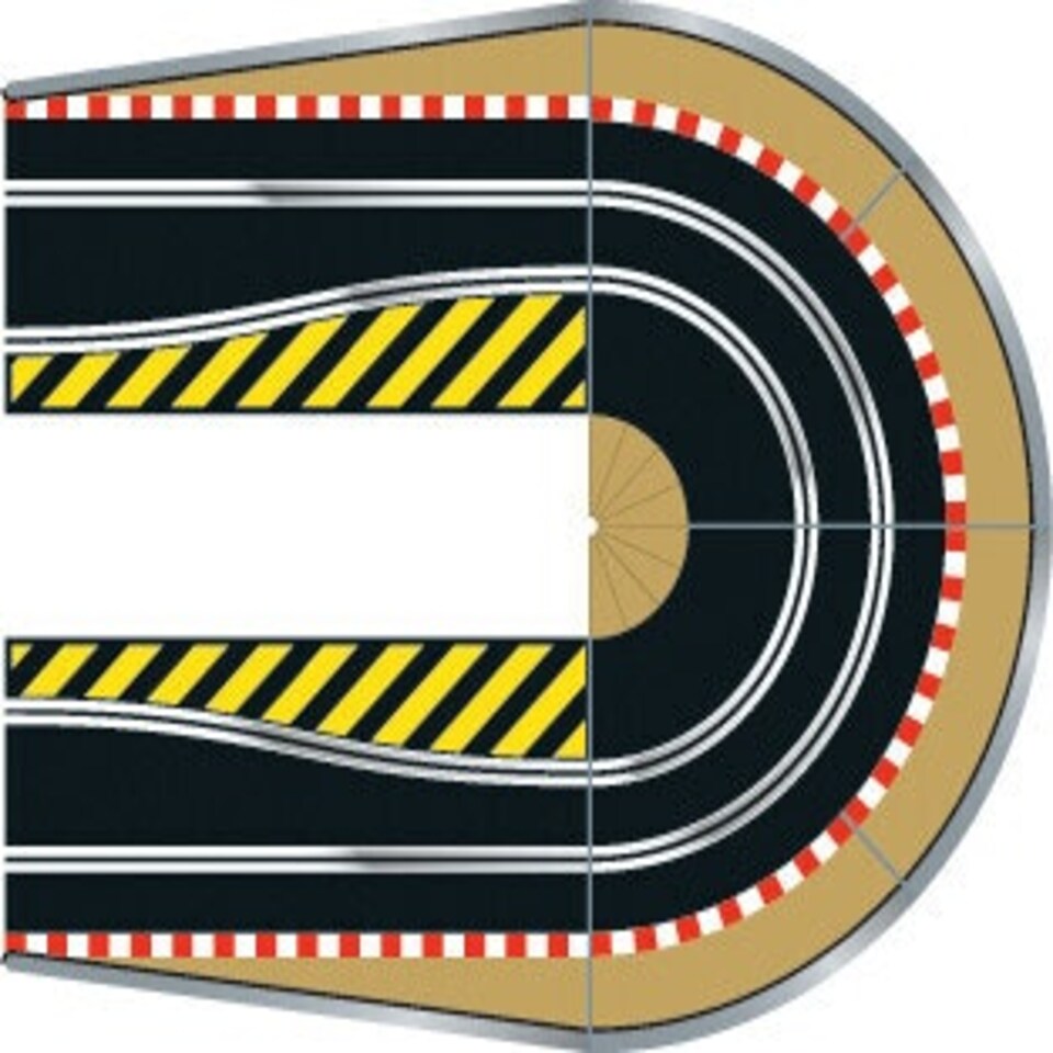 Scalextric Scalextric Hairpin Curve Track Accessory Pack