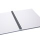 image 2 of Pack of 5 Rhino A4 160 Page Blue 8mm Lined Wirebound Books