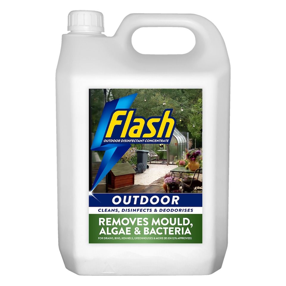image 1 of Flash Outdoor Disinfectant & Cleaner 5L