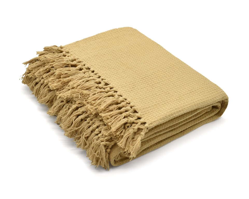 image 1 of Velosso Waffle Throw 100% Cotton