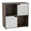 Anthracite Oak & White