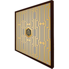 Art deco style (Picutre Frame) Brown | XS