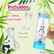 image 4 of Brush Baby WildOnes™ Panda Kids Electric Rechargeable Toothbrush