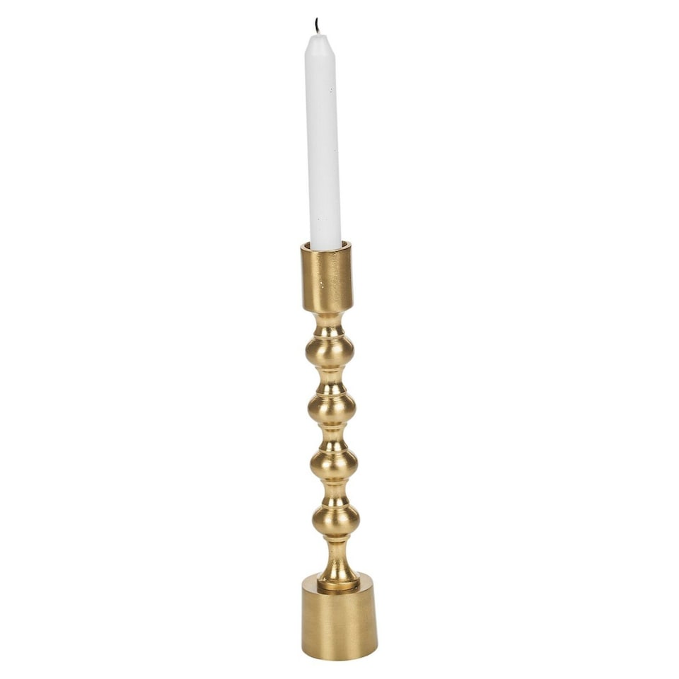 image 1 of Elegant Candlestick Holders - 23x6x6cm | Gold | Gold & Set of 1 | 1