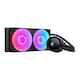 image 1 of NZXT KRAKEN Plus ARGB 240mm Intel/AMD AIO Liquid Cooler with 1.54-Inch LCD - Black