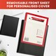image 4 of Pack of 12 A4 Presentation Display Books 40 Pockets (80 Views) by Janrax