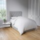 image 1 of Anti Allergy Summer Duvet 4.5 Tog Microfibre And Anti Allergy Hollowfibre Filling Super King White