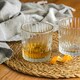 image 4 of Duralex Manhattan Vintage Whisky Glasses - 310ml Old Fashioned Rocks Tumblers - Pack of 6 | Clear | Clear