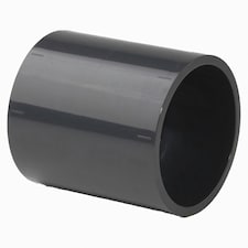 75mm Grey PVC Socket plain