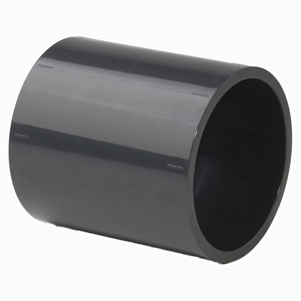 75mm Grey PVC Socket plain