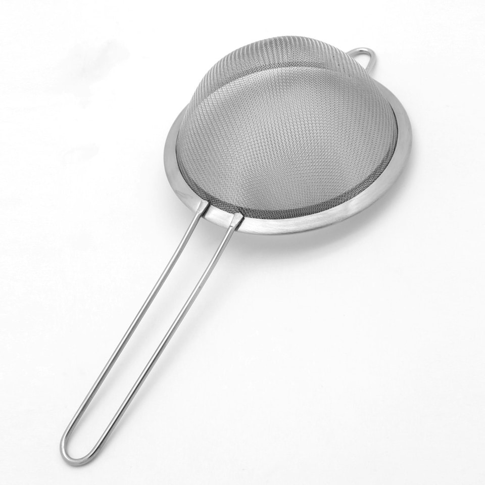 image 1 of Buckingham Stainless Steel Fine Mesh Conical Sieve Strainer 14 cm