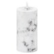 image 1 of Hill Interiors Luxe Collection Marble Natural Glow Electric Candle - White/Black - 15cm x 7cm x 7cm