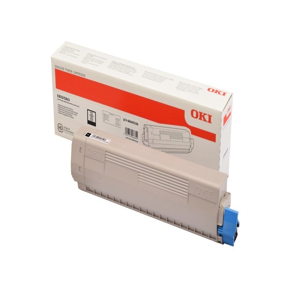 image 1 of OKI 46443104 Toner Cartridge - Black