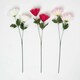 image 2 of Homescapes Artificial Chrysanthemum Single Stem Set of 3, 60 cm