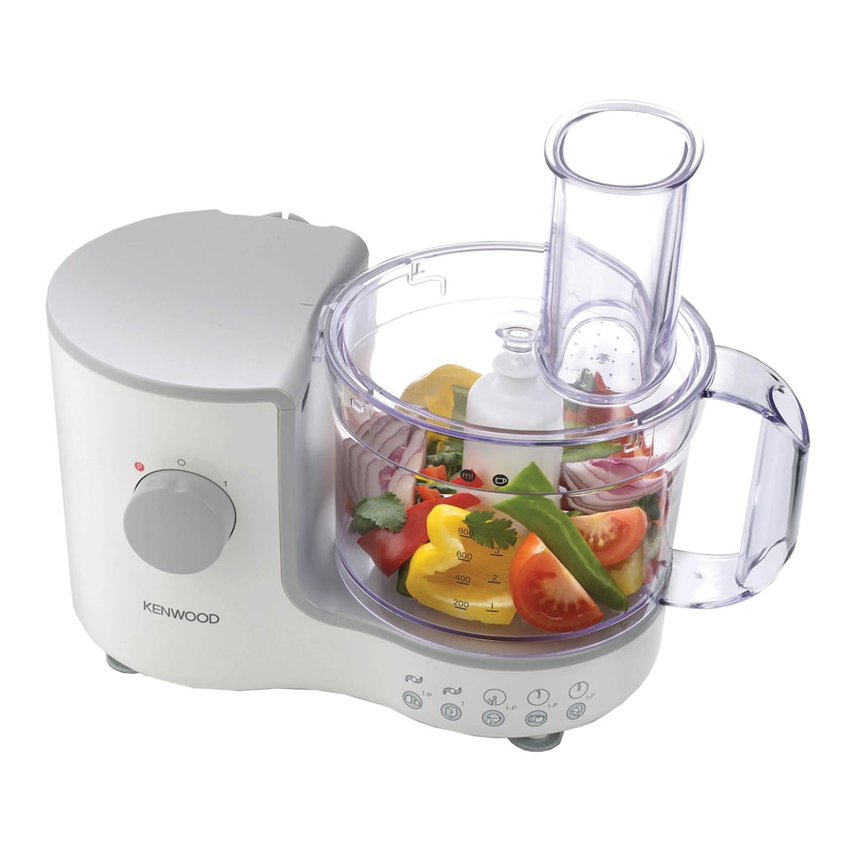 image 1 of Kenwood 600W 1.4L Compact Food Processor White & Grey