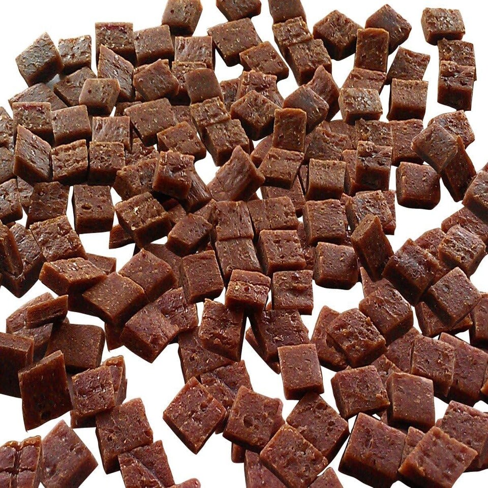 image 1 of Pet Munchies Liver and Chicken Dog Training Treats, Grain Free Tasty Bites with Natural Real Meat, Low in Fat and High in Protein 50g (Pack of 8)