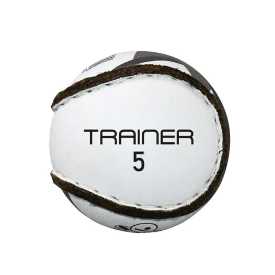 Murphys Childrens/Kids Hurling Training Sliotar Ball - White/Black - 5
