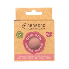BENECOS - Konjac Sponge - Red Clay Red