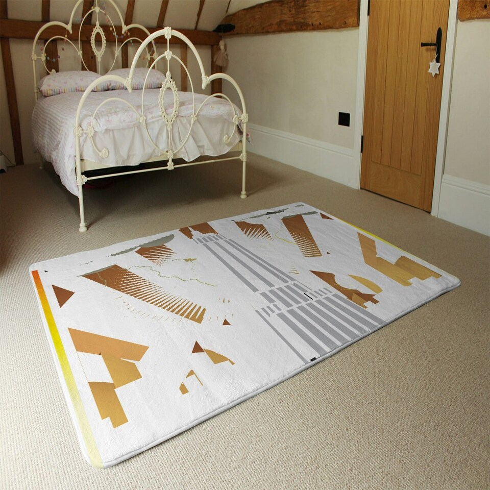 image 1 of Art Deco Skyscraper (Rug) Multi | XL: 160x230cm