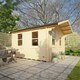 image 3 of 10ft x 10ft (2950mm x 2950mm) Horsforth "The Augusta" 28mm Log Cabin With 2 Opening Windows