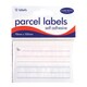 image 1 of Parcel Labels Self Adhesive - Pack of 12 Labels